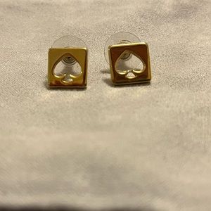 Gold Kate Spade Earrings- classic and beautiful!